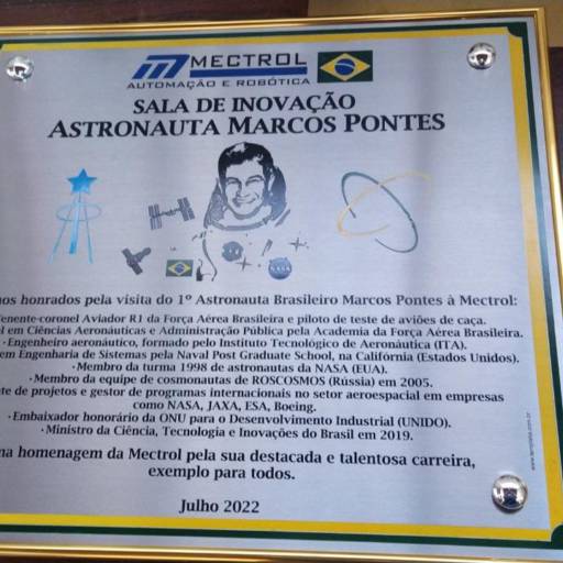 Placas de homenagem em Bauru por Templaka Sinalização