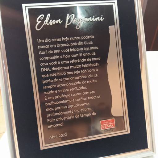 Placas de premiação em Bauru por Templaka Sinalização