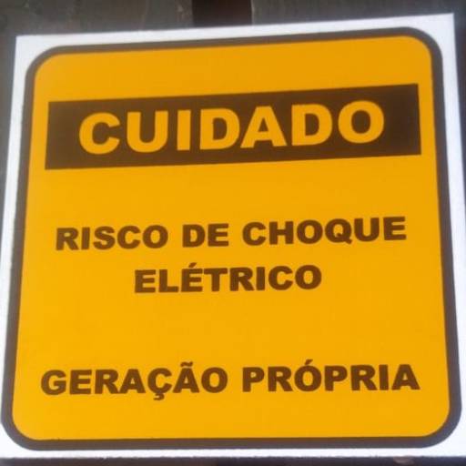 Placas para usinas solares e subestação de energia em Bauru por Templaka Sinalização