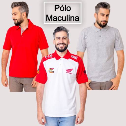 Comprar o produto de Camisetas Pólos em Bordados pela empresa Griffe Corrêa - Loja Centro em Itapetininga, SP por Solutudo