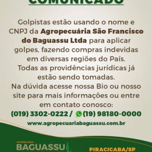 Comunicado Importante! 