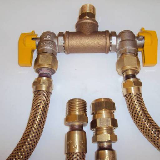 Rede de gás  por Chama Dos Fogões