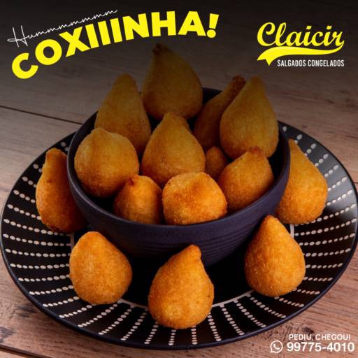 Mini coxinha congelada em Bauru por Claicir Produtos Congelados