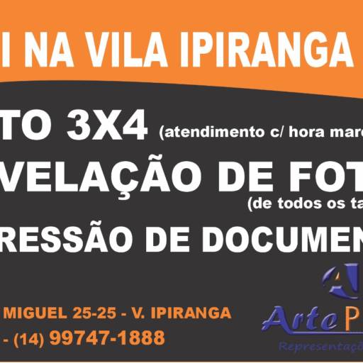 Impressão de documentos em Bauru por Arte Perfil Representações Gráfica e Fotografias 