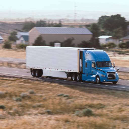 Carreta para transporte de máquinas pesadas
