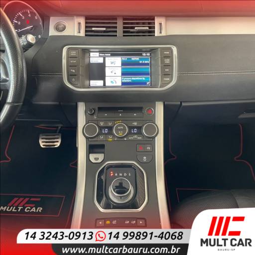 RANGE ROVER EVOQUE 2.0 16V 4P 4WD DYNAMIC AUTOMÁTICO por Mult Car Bauru