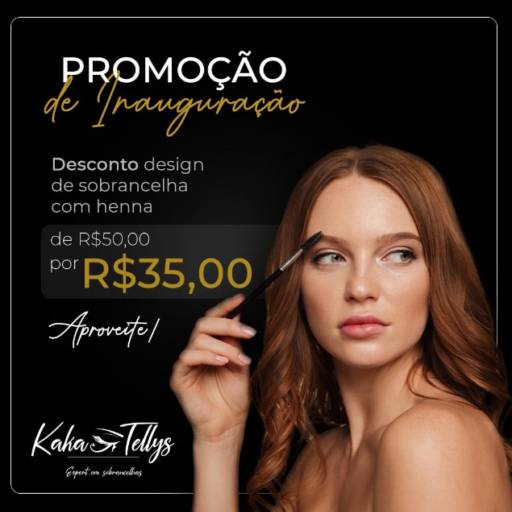 Comprar o produto de Promoção de Inauguração em Micropigmentação  pela empresa Kaká Tellys - Expert em Sobrancelhas em Aracaju, SE por Solutudo