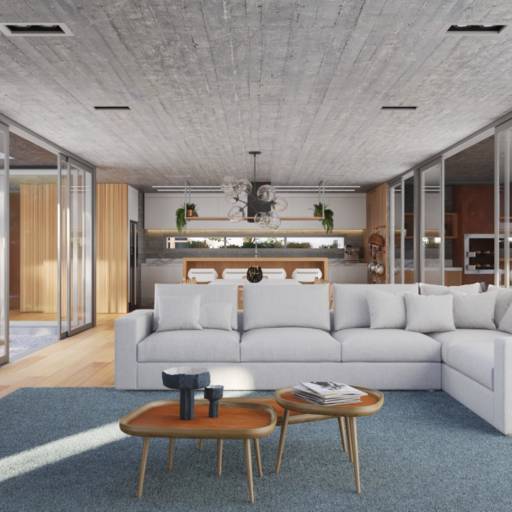 Projeto Residencial por Boeira Arquitetura Projeto Residencial por Boeira Arquitetura