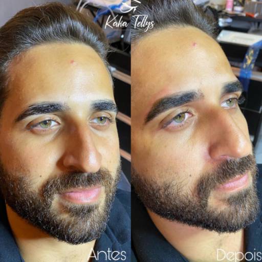 Design de sobrancelhas (masculino e feminino) por Kaká Tellys - Expert em Sobrancelhas