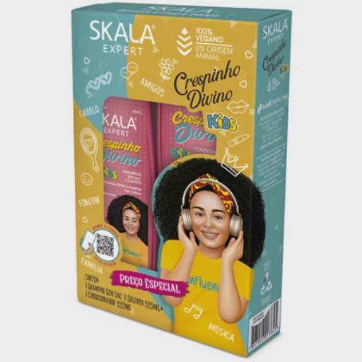 Kit shampoo e condicionador skala
