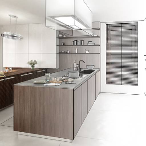 Projeto de móveis planejados  por Emmanuel Miguel Arquiteto