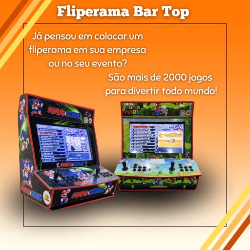 Locação de Fliperama Portátil
