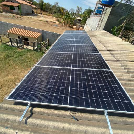 Energia Solar Fotovoltaica Rural - Instalação realizada em Gameleira de Goiás/GO por New Solar - Empresa de Energia Solar em Goiânia
