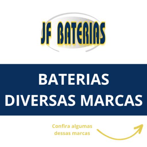 Comprar o produto de Baterias Diversas Marcas em Baterias pela empresa JF Baterias em Itapetininga, SP por Solutudo