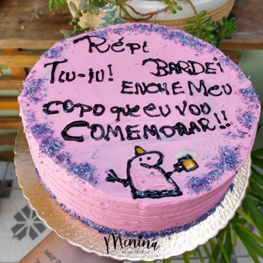 Bolo estilo bentô Cake por Menina Brigadeiro