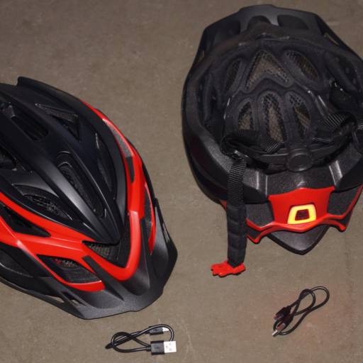 Capacete Ciclismo Absolute inmold ajustável com sinalizador e viseira em Bauru, SP por Two Force Bike Shop