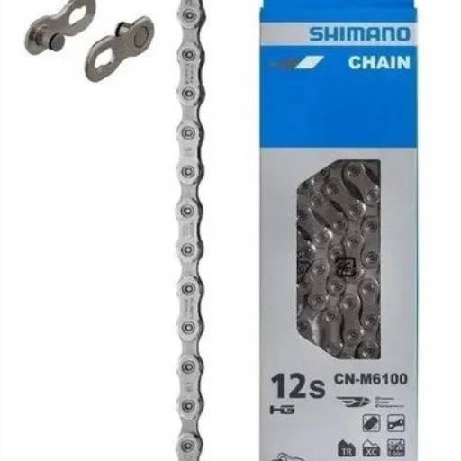 Corrente Shimano Deore 12V m6100 126 Elos power7 quick link em Bauru, SP por Two Force Bike Shop