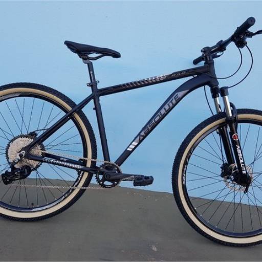BICICLETA ARO 29 ABSOLUTE 12V, Freio Hidráulico, Suspensão com trava em Bauru, SP por Two Force Bike Shop