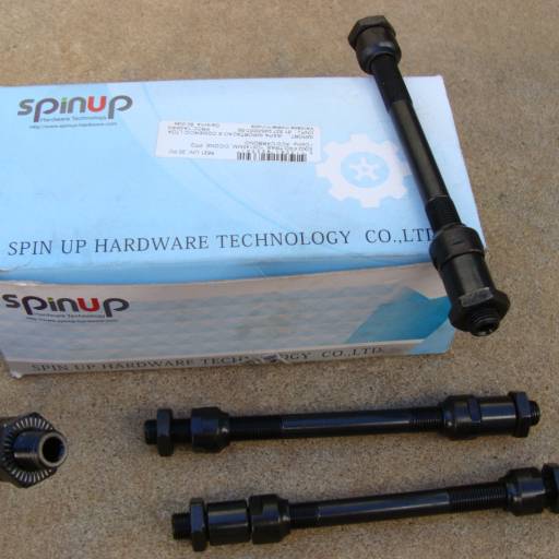 Eixo Traseiro Furado para Blocagem Esferado 10x145mm