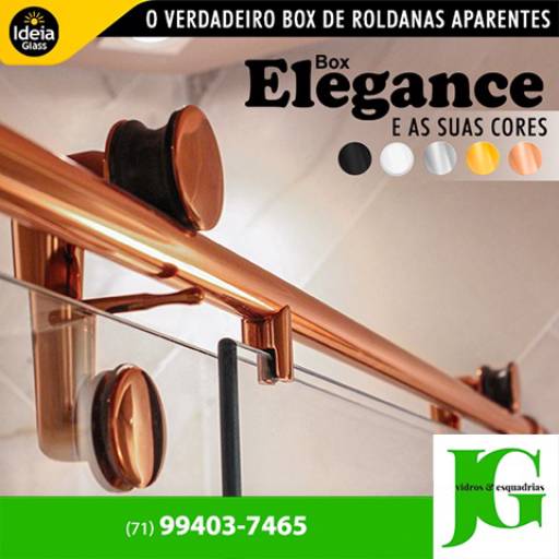 Comprar o produto de Box Elegance em Vidraçarias pela empresa Jgvidros e Esquadria em Salvador, BA por Solutudo