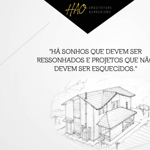 Projetos de Arquitetura por HAO Arquitetura e Urbanismo