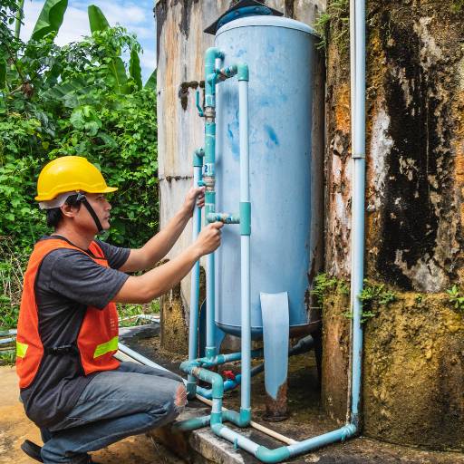 Limpeza de caixa d'água por S.O.S Soluções 