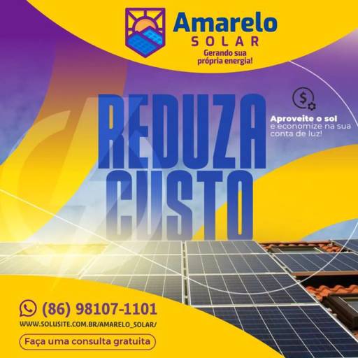 Gerador Fotovoltaico por Amarelo Solar 