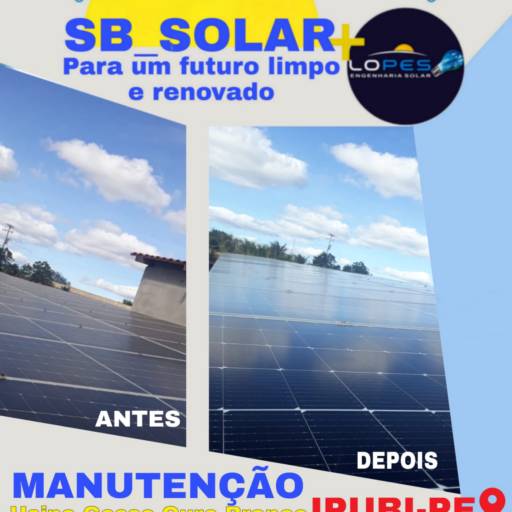 Manutenção realizada na Usina Gesso Ouro Branco em Ipubi/PE por SB Solar