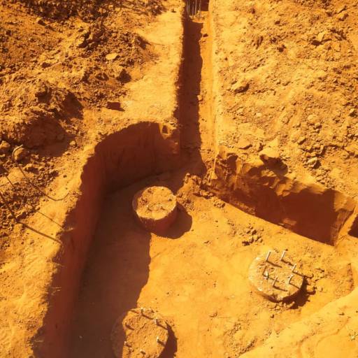 Obras em Andamento no Santa Bárbara Resort Residence por Nova Steel Construções em Geral