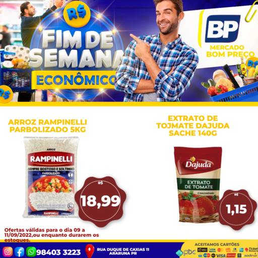 Fim de Semana Econômico - Ofertas Imperdíveis em Araruna por Mercado Bom Preço