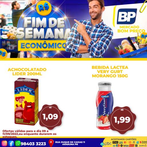 Fim de Semana Econômico - Ofertas Imperdíveis em Araruna por Mercado Bom Preço