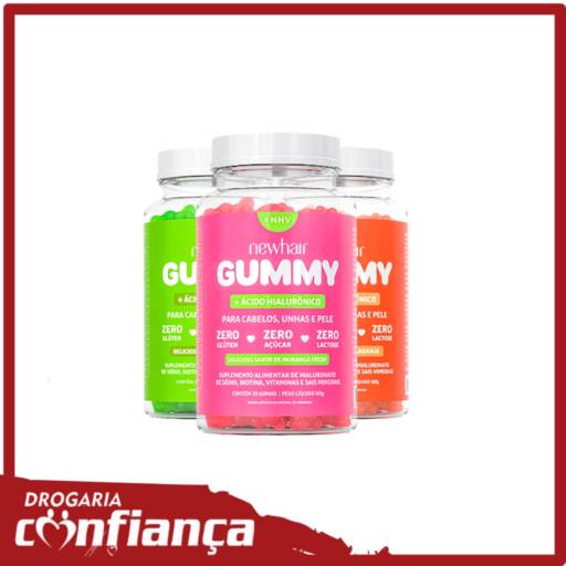 Comprar o produto de New Hair Gummy em Suplementos e Vitaminas pela empresa Drogaria Confiança em Mineiros, GO por Solutudo
