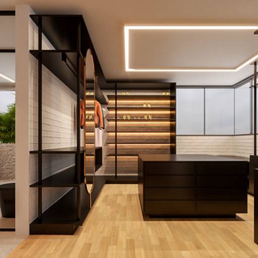 Projeto Residencial de Interiores por Terras Arquitetura e Interiores