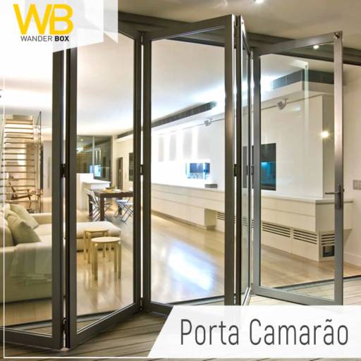 Portas e janelas em vidro por WANDER BOX