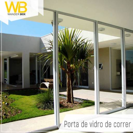 Portas e janelas em vidro por WANDER BOX