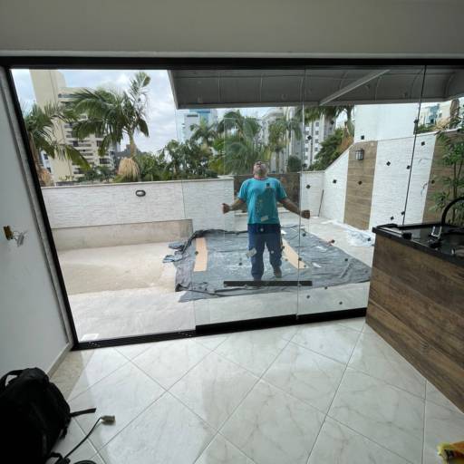 Portas de Vidro por Vidraçaria e Esquadria - Itaqui Vidros