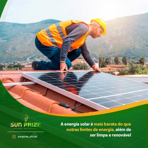 Comprar a oferta de Energia solar fotovoltaica em Energia Solar pela empresa Sun Prize em Niterói, RJ por Solutudo