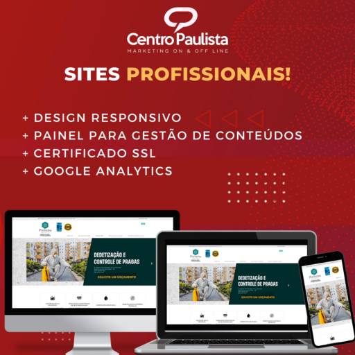 Criação de Site por Centro Paulista - Marketing Digital