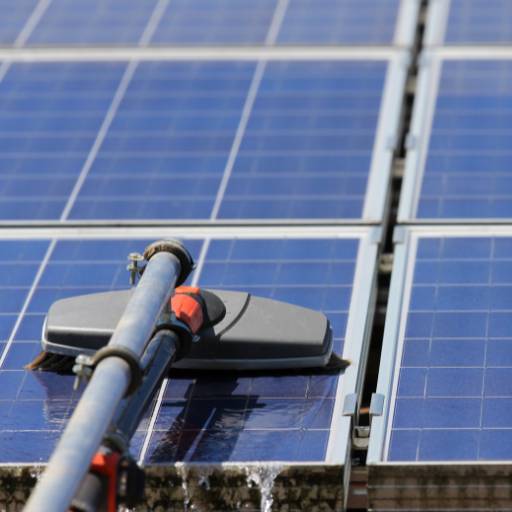 Limpeza de Placa Solar