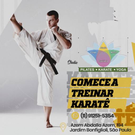 Comprar a oferta de Karatê em Pilates pela empresa Studio Corpo Mente e Equilibrio em São Paulo, SP por Solutudo