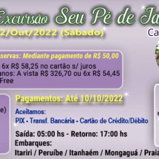 Excursão Seu Pé de Jabuticaba
