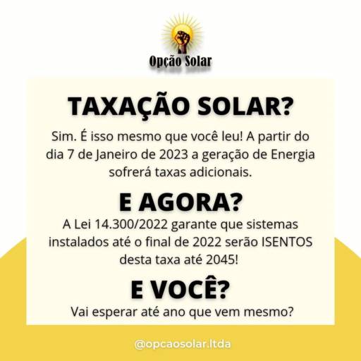 Empresa especializada em Energia Solar por Opção Solar