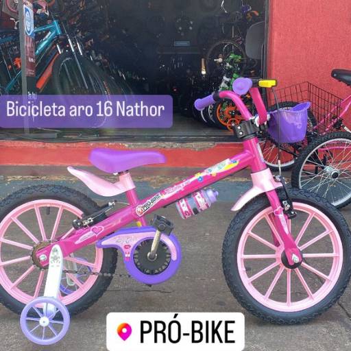 Comprar o produto de Bicicleta aro 16 Nathor em Bicicletas pela empresa Pró Bike Casa das Bicicletas em Dourados, MS por Solutudo