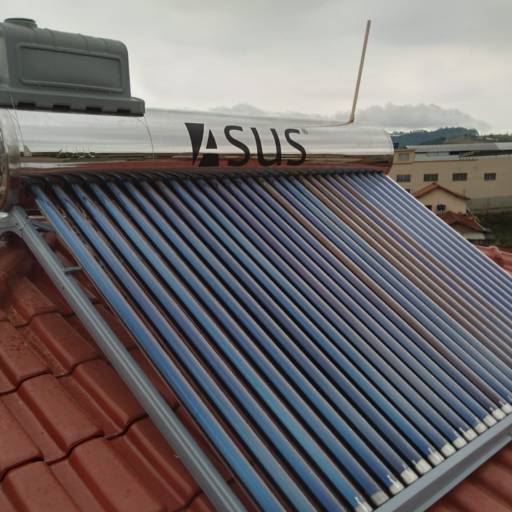 Aquecedor solar para residência 