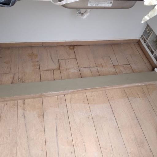 Instalação de piso 