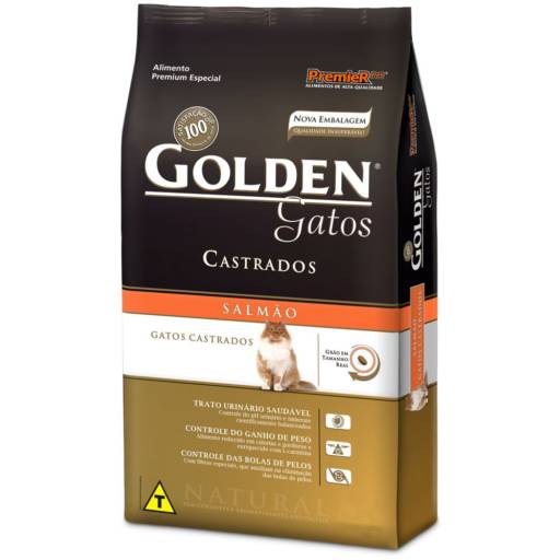 Comprar o produto de GOLDEN GATOS CASTRADOS SALMÃO em Outros pela empresa Tem Patas em Barra Bonita, SP por Solutudo