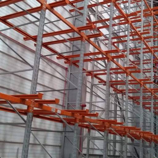 Estrutura Push Back em Colombo, PR por ABW Montagem De Estruturas Metálicas Estrutura Push Back em Colombo, PR por ABW Montagem De Estruturas Metálicas