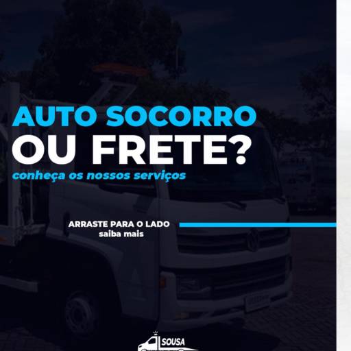 Comprar o produto de Auto socorro em Guinchos pela empresa Sousa Guincho em Patos de Minas, MG por Solutudo