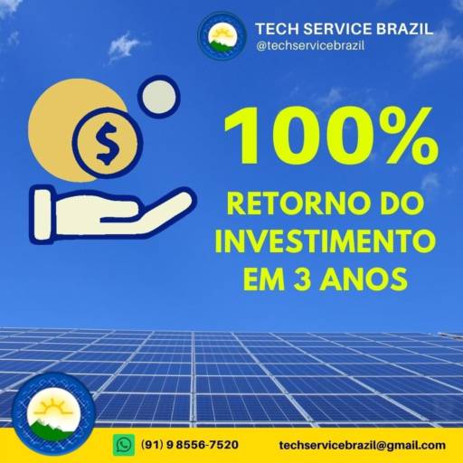 Comprar o produto de Energia Solar em Belém  em Energia Solar pela empresa Tech Service Brazil em Belém, AL por Solutudo