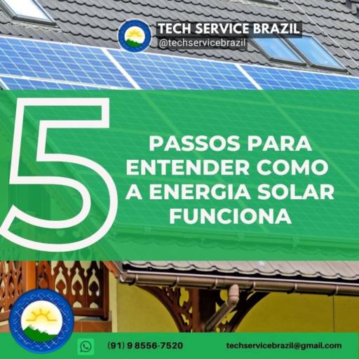 Comprar o produto de Energia Solar para Residências em Energia Solar pela empresa Tech Service Brazil em Belém, AL por Solutudo